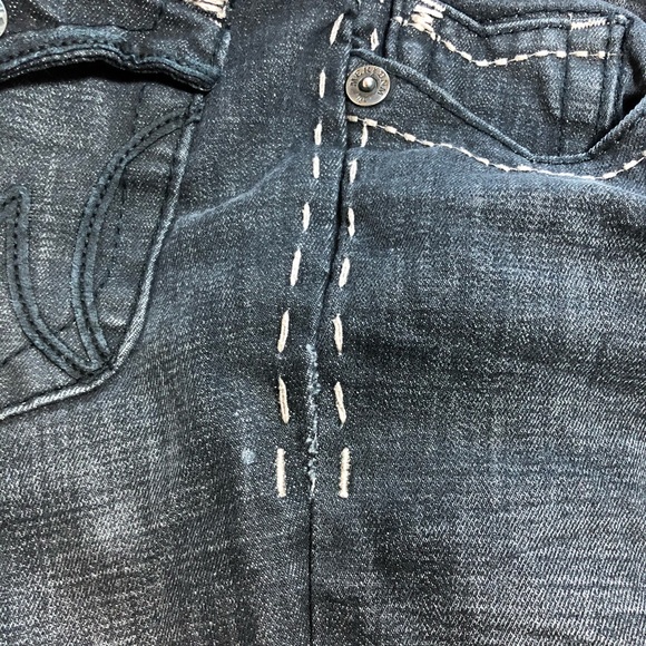 MEK DNM distressed St. Petersburg slim boot jeans - Picture 13 of 16